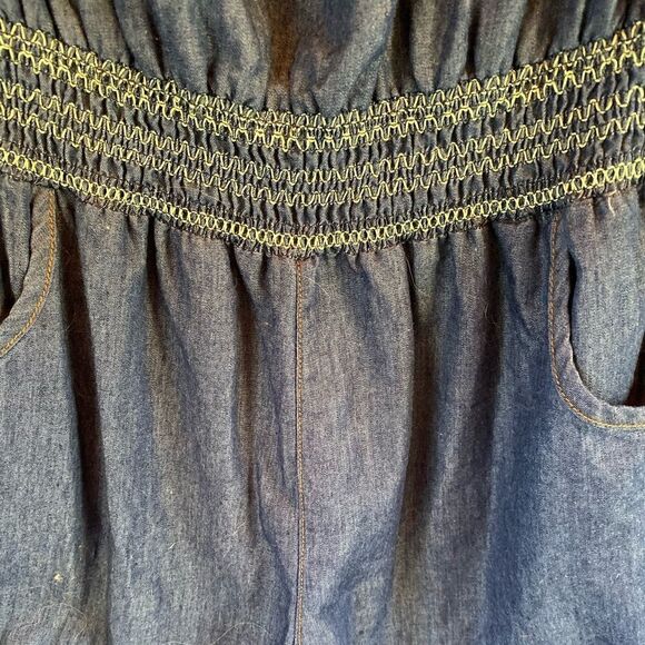 Lime Chili Strapless Shorts Romper‎ - Picture 4 of 9